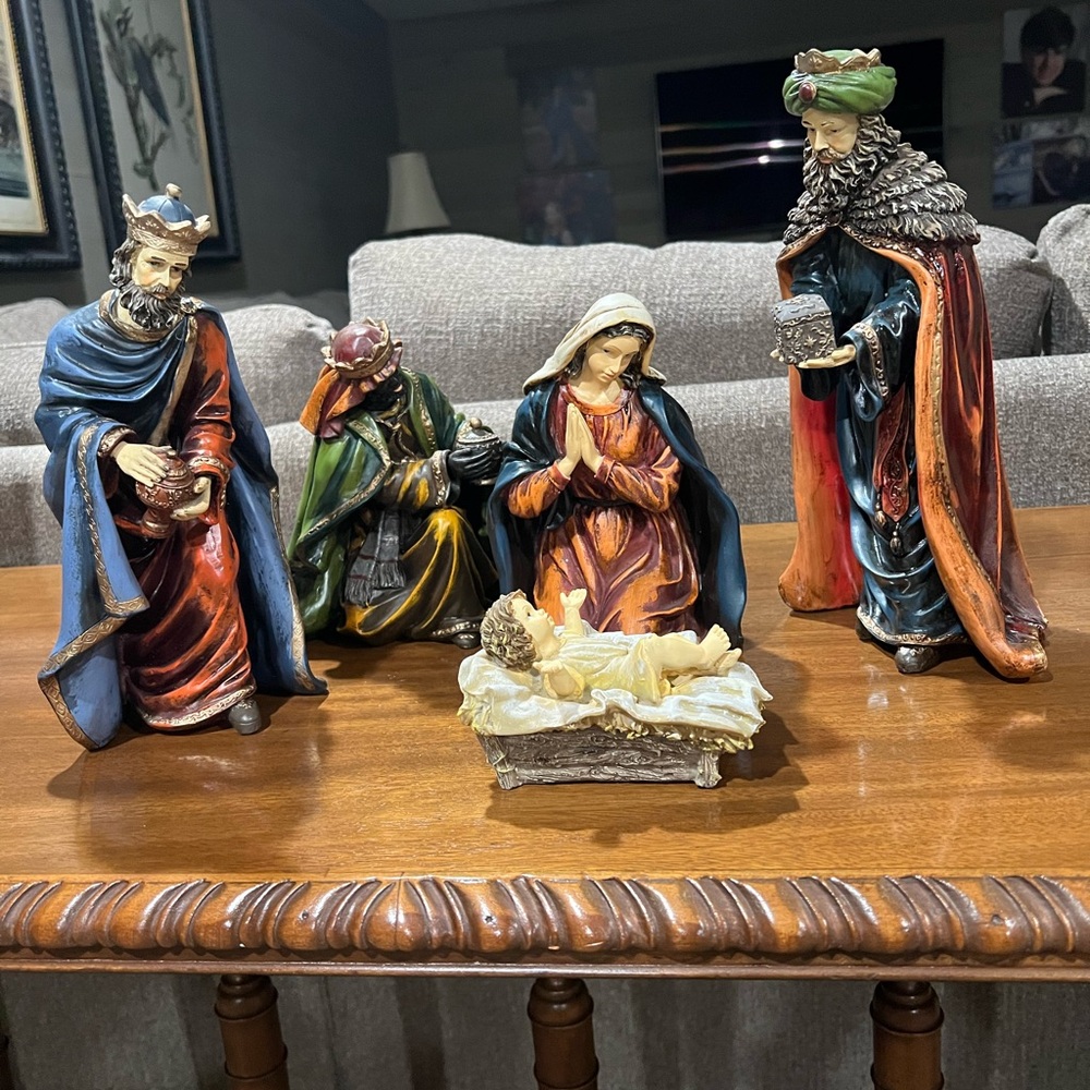Willow Tree Colorful Nativity Figurines